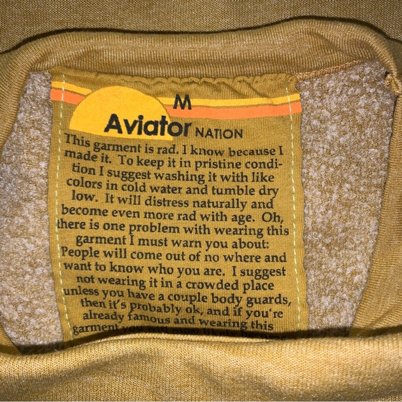 Aviator Nation Enjoy The Ride Sweatshirt - Picture 3 of 5